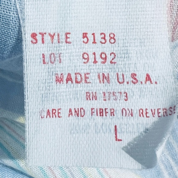 VINTAGE Charm Club Boho Midi Sleeveless Buttons Down Shirt Dress Size Large - Picture 14 of 16